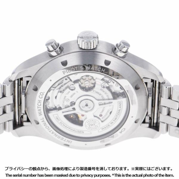 IWC パイロットウォッチ クロノグラフ IW378004 ブルー文字盤