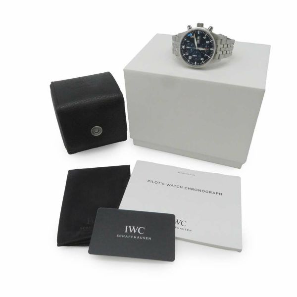 IWC パイロットウォッチ クロノグラフ IW378004 ブルー文字盤