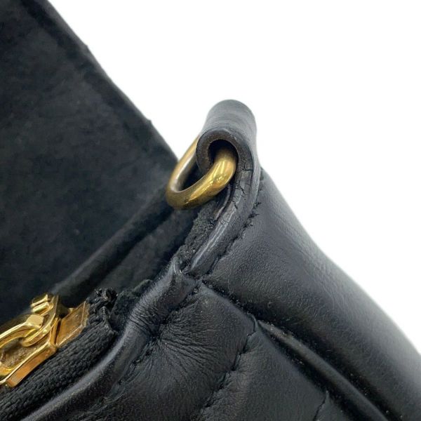 ルイヴィトン チェーンウォレット ニューウェーブ ポシェット・チェーン M63929 LOUIS VUITTON 長財布 ブラック 黒