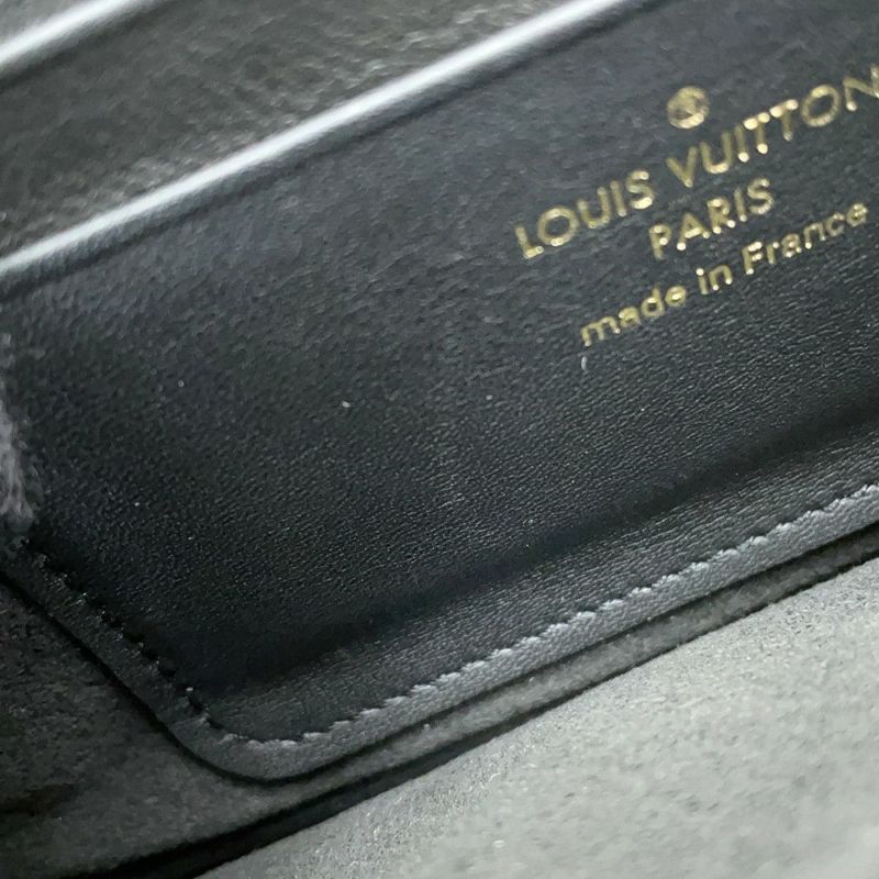 ルイヴィトン チェーンウォレット ニューウェーブ ポシェット・チェーン M63929 LOUIS VUITTON 長財布 ブラック 黒