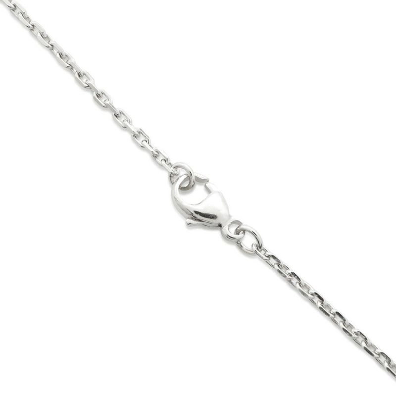 エルメス ネックレス ミニ・ポップアッシュ ホワイト/シルバー金具 HERMES アクセサリー ポップH