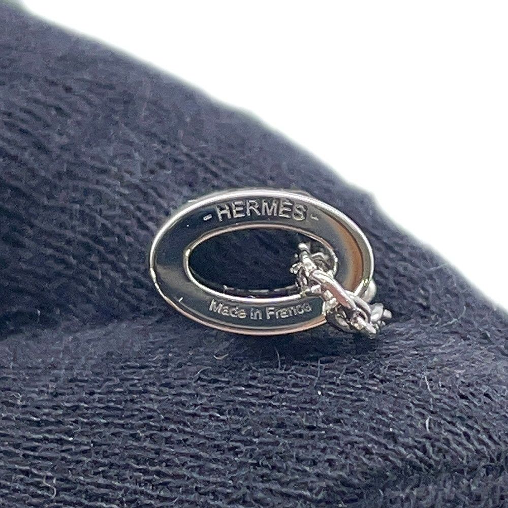 エルメス ネックレス ミニ・ポップアッシュ ホワイト/シルバー金具 HERMES アクセサリー ポップH