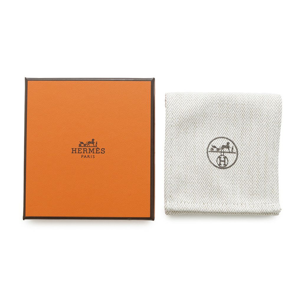 エルメス ネックレス ミニ・ポップアッシュ ホワイト/シルバー金具 HERMES アクセサリー ポップH