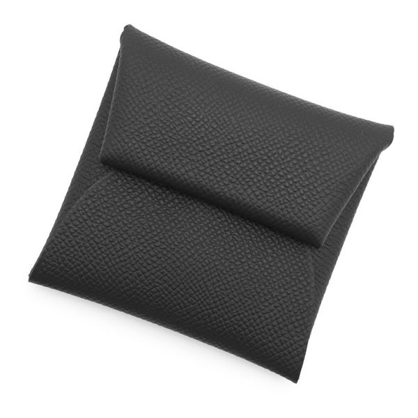 エルメス コインケース バスティア ブラック エプソン B刻印 HERMES 財布