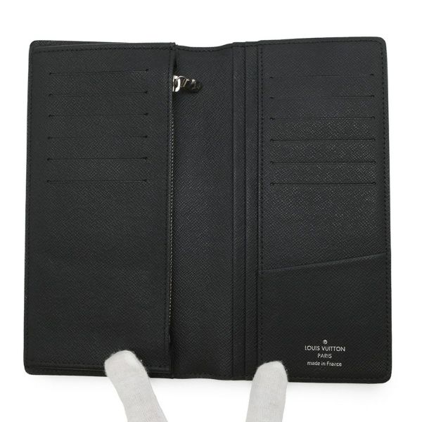 ルイヴィトン 長財布 ダミエ・グラフィット ポルトフォイユ・ブラザ N62665 LOUIS VUITTON ヴィトン 財布 メンズ 黒