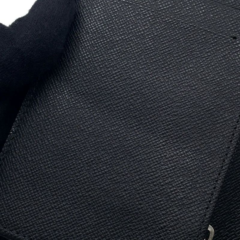 ルイヴィトン 長財布 ダミエ・グラフィット ポルトフォイユ・ブラザ N62665 LOUIS VUITTON ヴィトン 財布 メンズ 黒