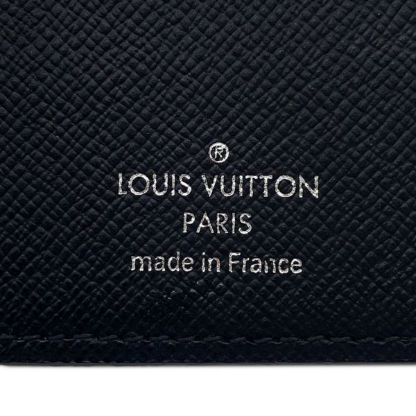 ルイヴィトン 長財布 ダミエ・グラフィット ポルトフォイユ・ブラザ N62665 LOUIS VUITTON ヴィトン 財布 メンズ 黒