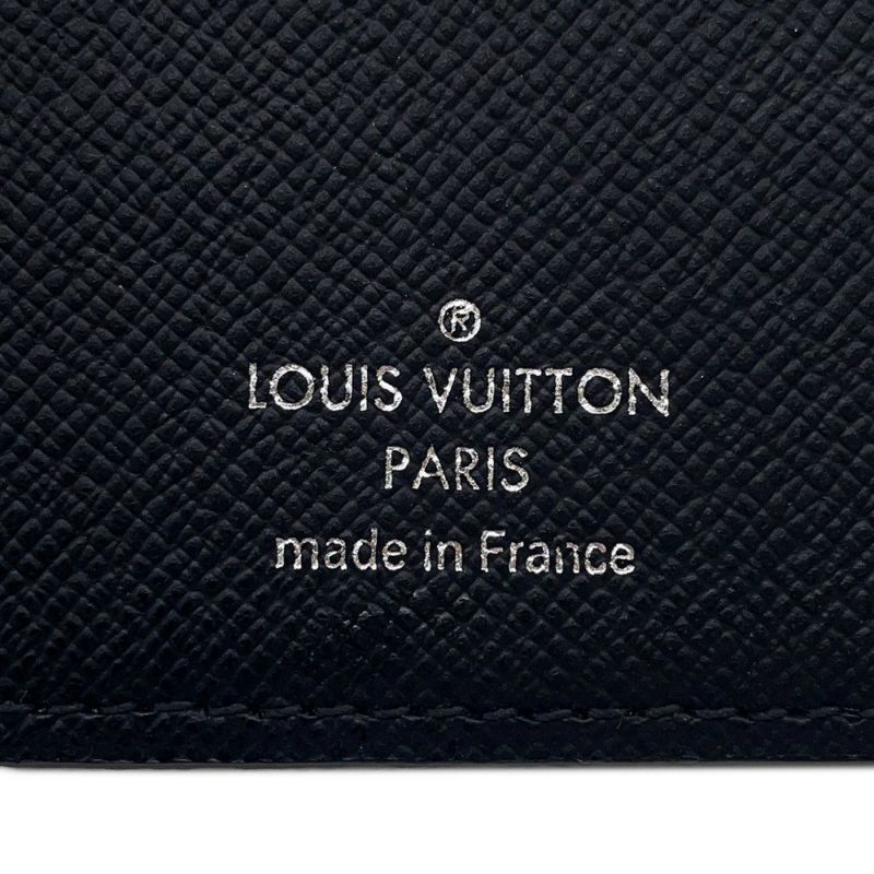 ルイヴィトン 長財布 ダミエ・グラフィット ポルトフォイユ・ブラザ N62665 LOUIS VUITTON ヴィトン 財布 メンズ 黒