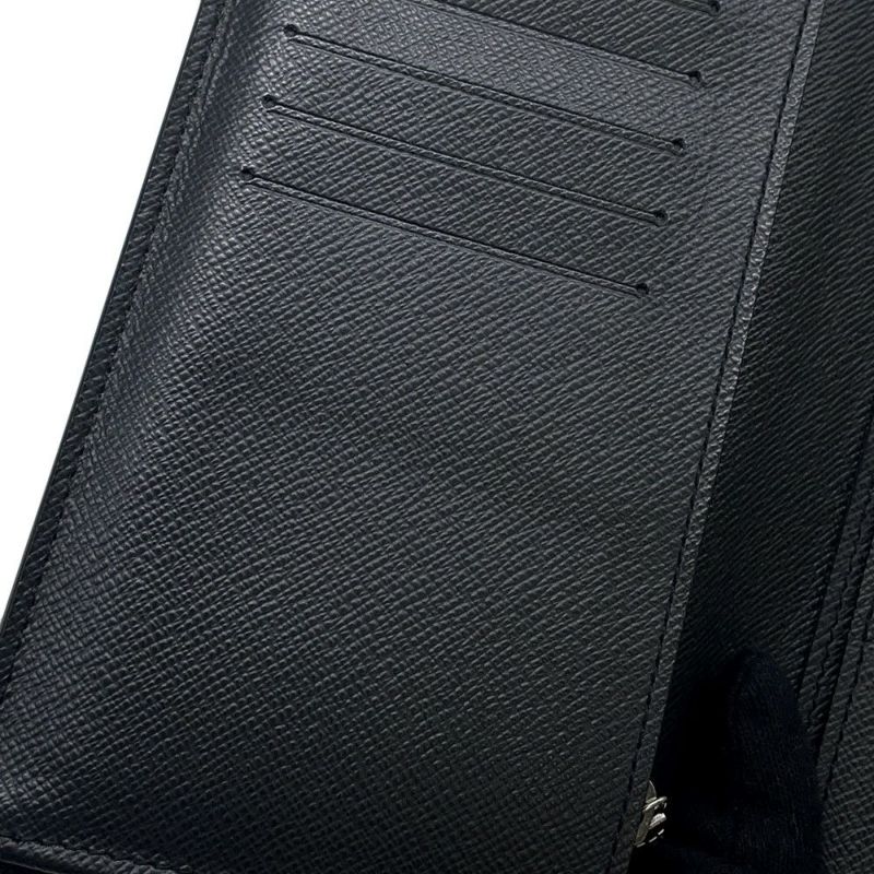 ルイヴィトン 長財布 タイガ ポルトフォイユ・ブラザ M30501 LOUIS VUITTON ヴィトン 財布 黒 メンズ