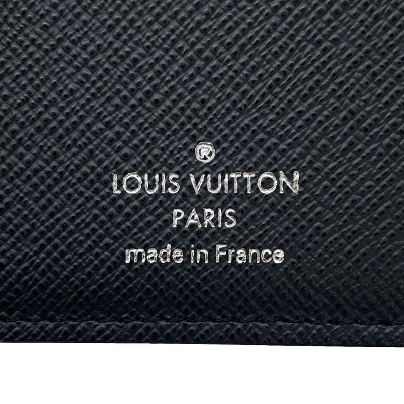 ルイヴィトン 長財布 タイガ ポルトフォイユ・ブラザ M30501 LOUIS VUITTON ヴィトン 財布 黒 メンズ