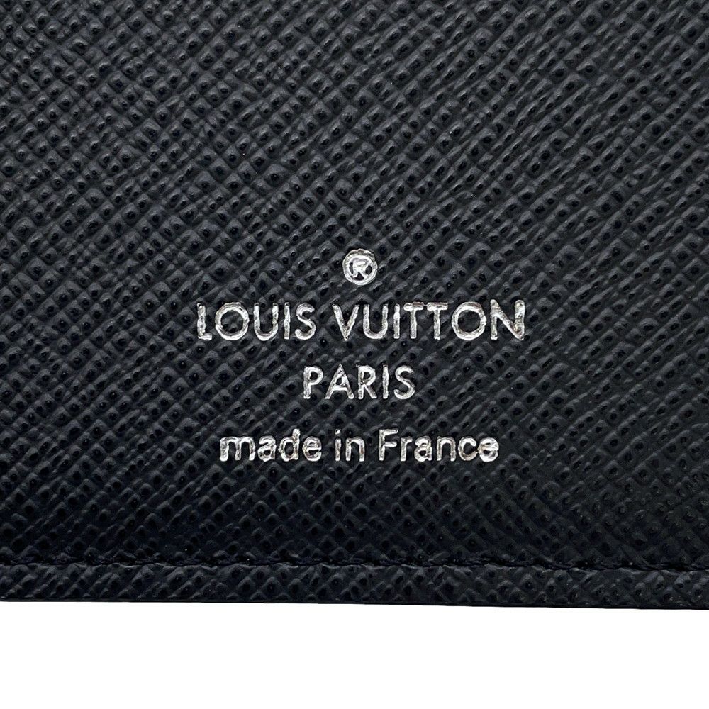 ルイヴィトン 長財布 タイガ ポルトフォイユ・ブラザ M30501 LOUIS VUITTON ヴィトン 財布 黒 メンズ