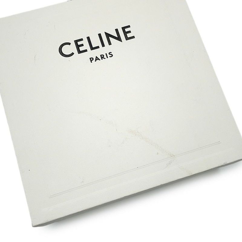 セリーヌ 三つ折り財布 スモール トリフォールドウォレット レザー 10B573 CELINE