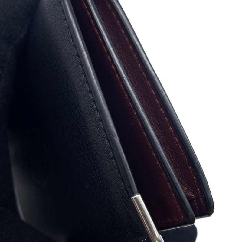 カルティエ カードケース マスト ドゥ カルティエ カーフレザー L3001367 Cartier 名刺入れ 黒