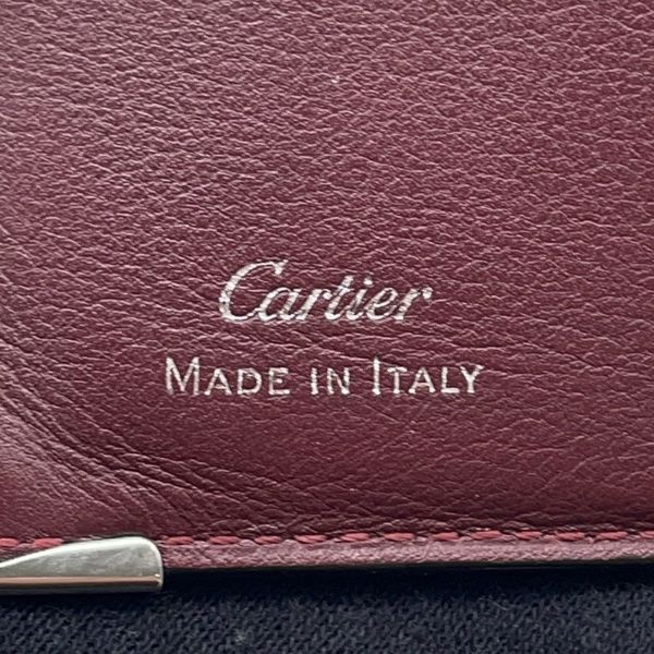カルティエ カードケース マスト ドゥ カルティエ カーフレザー L3001367 Cartier 名刺入れ 黒
