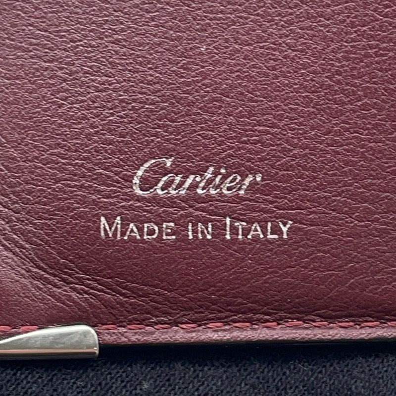 カルティエ カードケース マスト ドゥ カルティエ カーフレザー L3001367 Cartier 名刺入れ 黒