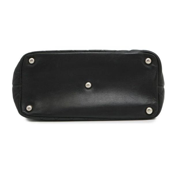 シャネル トートバッグ カンボンライン ラージトート ココマーク レザー A25169 CHANEL 黒
