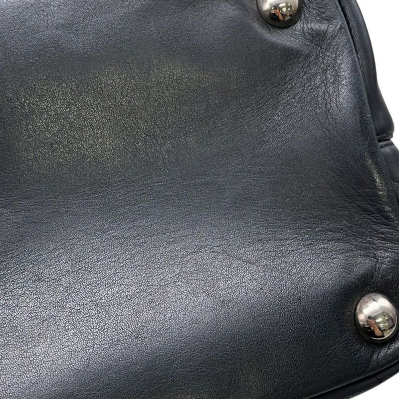 シャネル トートバッグ カンボンライン ラージトート ココマーク レザー A25169 CHANEL 黒