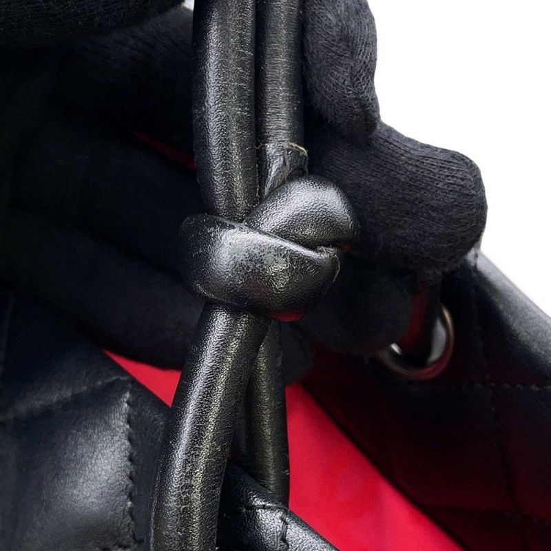 シャネル トートバッグ カンボンライン ラージトート ココマーク レザー A25169 CHANEL 黒