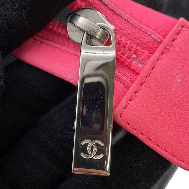 シャネル トートバッグ カンボンライン ラージトート ココマーク レザー A25169 CHANEL 黒