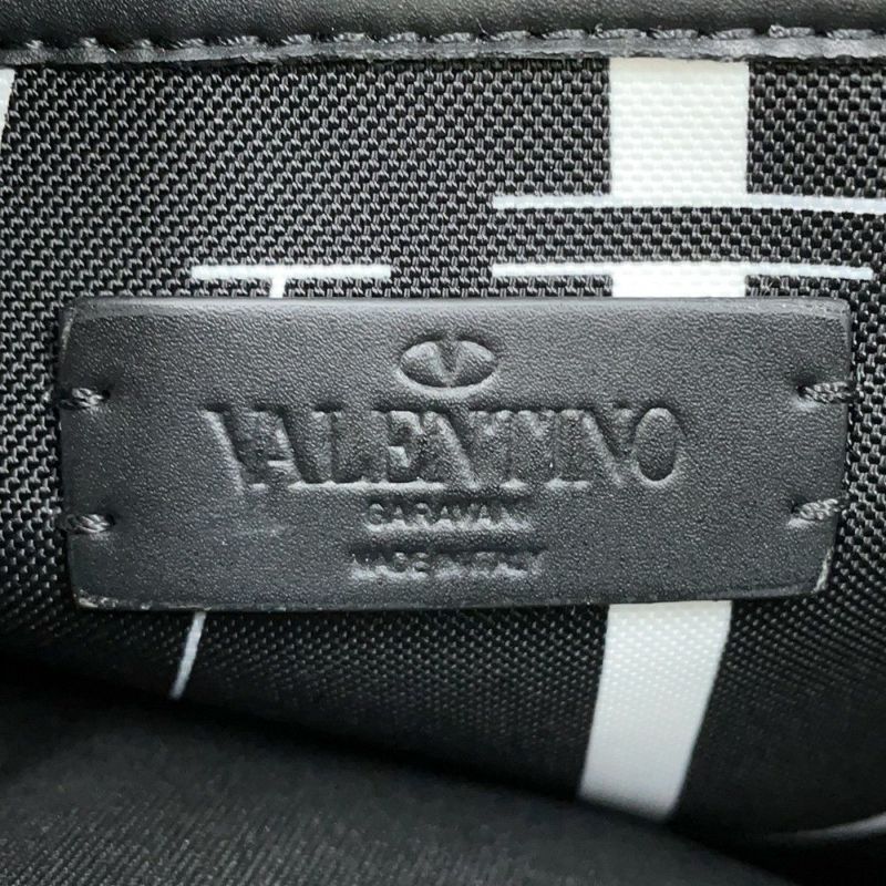 ヴァレンティノ・ガラヴァーニ ショルダーバッグ VLTNロゴ UY2B0987 VALENTINO 2wayバッグ 黒