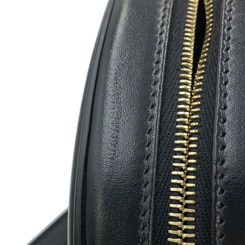 セリーヌ ショルダーバッグ オーバルパース キュイルトリオンフ 10I703 CELINE 黒