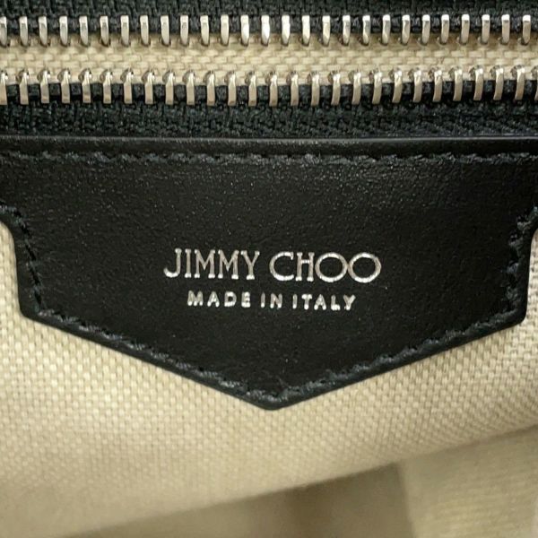 ジミーチュウ リュック EVAN バックパック キャンバス レザー 222EVAN JIMMY CHOO