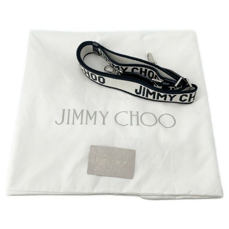 ジミーチュウ リュック EVAN バックパック キャンバス レザー 222EVAN JIMMY CHOO