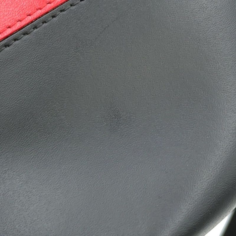 フェンディ ボディバッグ ズッカ柄 PVC レザー 7VA434 FENDI ウエストバッグ ウエストポーチ 黒