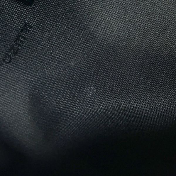 フェンディ ボディバッグ ズッカ柄 PVC レザー 7VA434 FENDI ウエストバッグ ウエストポーチ 黒