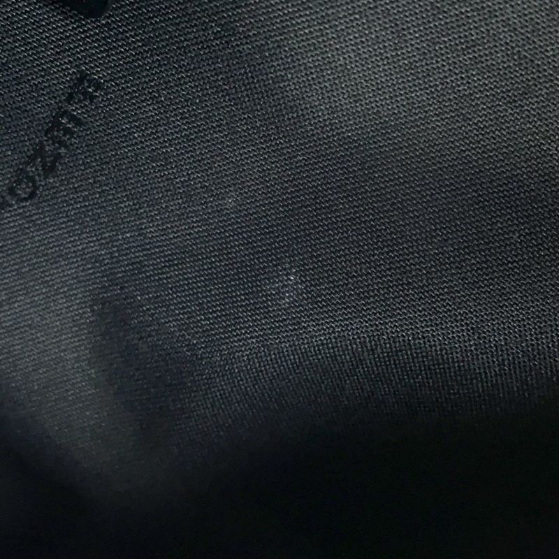 フェンディ ボディバッグ ズッカ柄 PVC レザー 7VA434 FENDI ウエストバッグ ウエストポーチ 黒