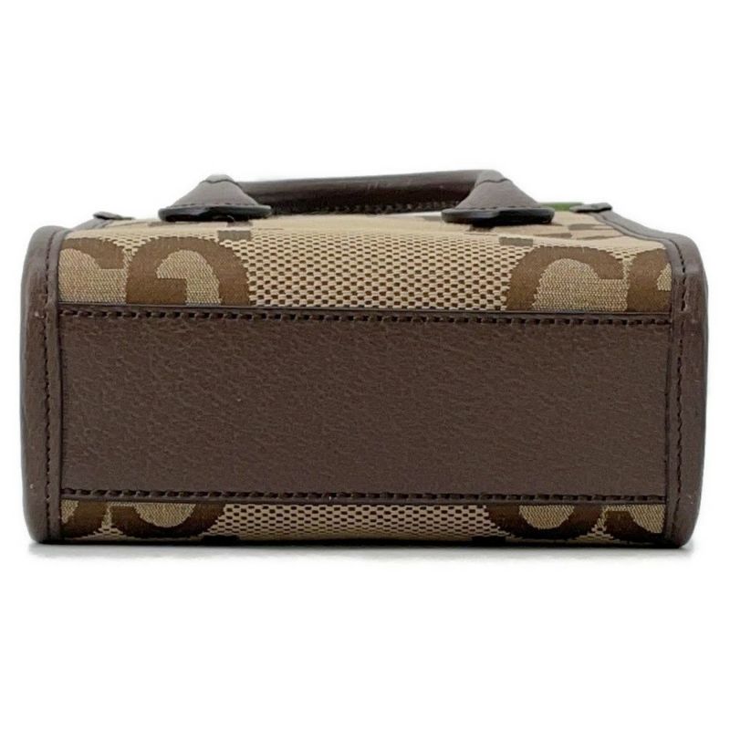 グッチ ハンドバッグ ジャンボGG ミニ キャンバス レザー 699406 GUCCI 2way