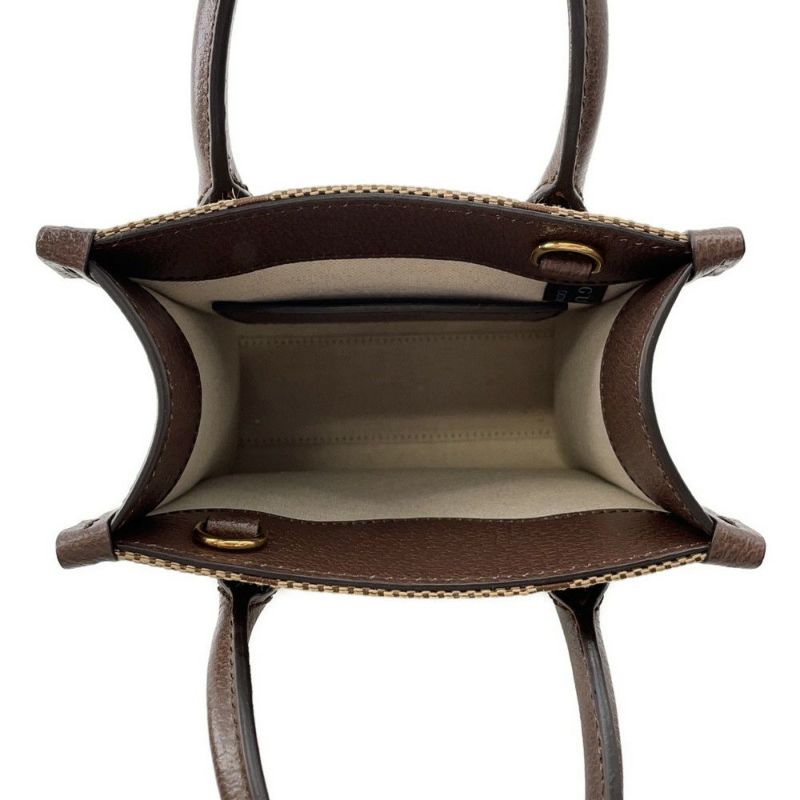 グッチ ハンドバッグ ジャンボGG ミニ キャンバス レザー 699406 GUCCI 2way