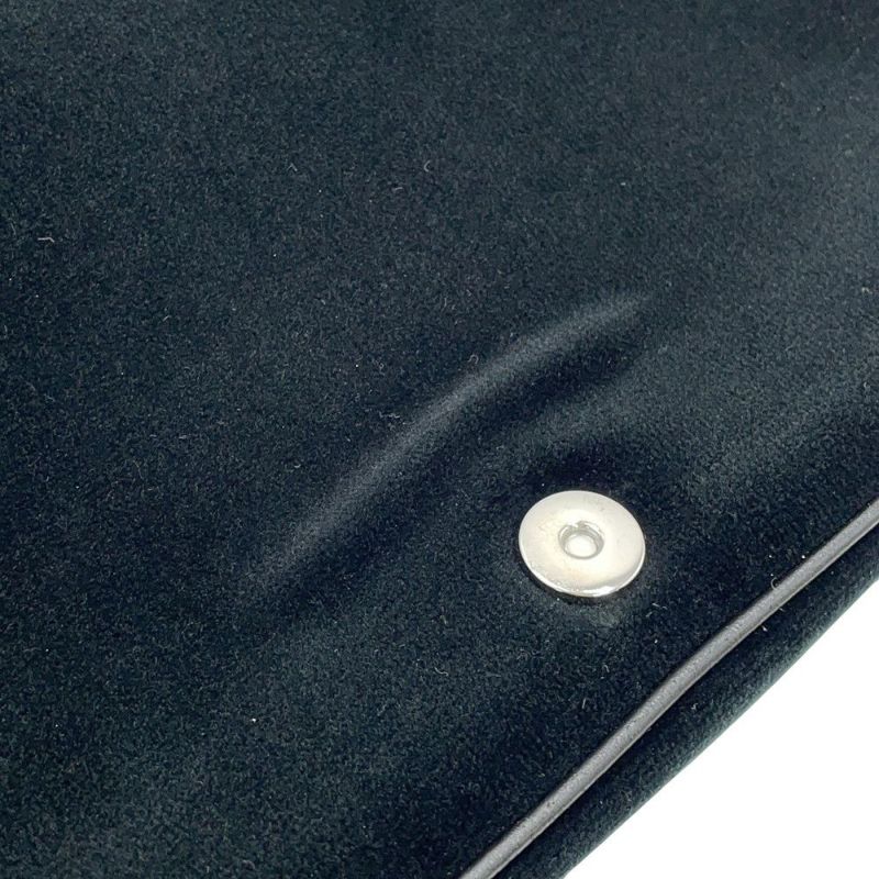 バーバリー チェーンショルダーバッグ LOLA ローラバッグ ベルベット ラインストーン BURBERRY 黒 ワンショルダー