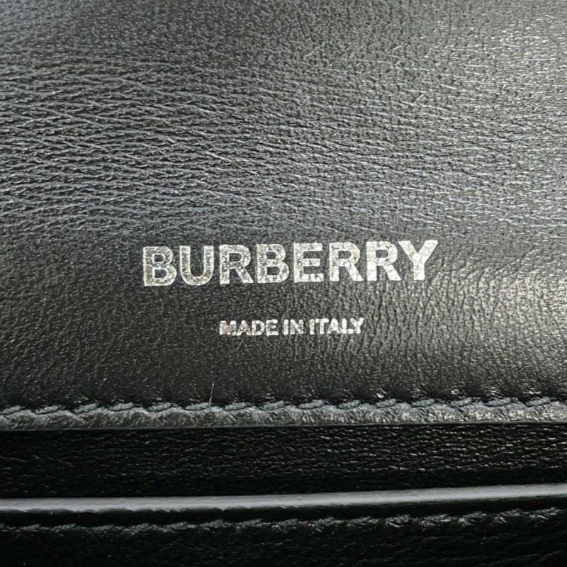 バーバリー チェーンショルダーバッグ LOLA ローラバッグ ベルベット ラインストーン BURBERRY 黒 ワンショルダー