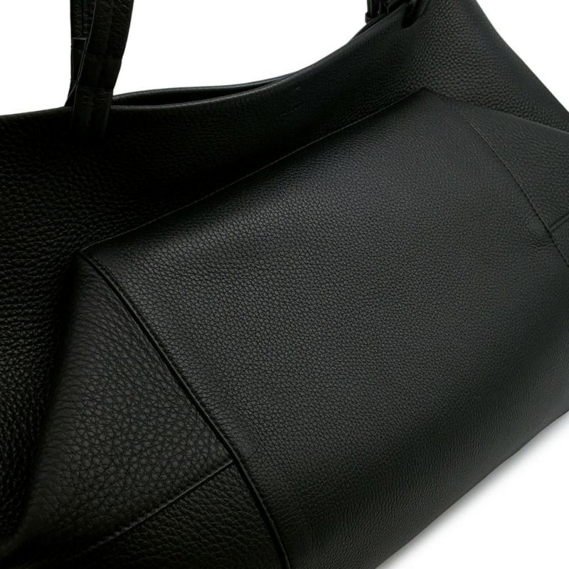 ザ ロウ トートバッグ パークトートスリー レザー W1272L129  THE ROW バッグ 黒