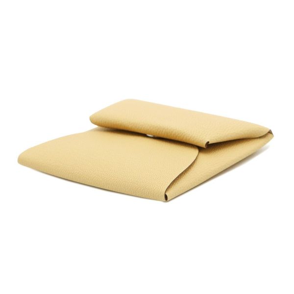 エルメス コインケース バスティア フォイン シェブルミゾル W刻印 HERMES 小銭入れ フォワン