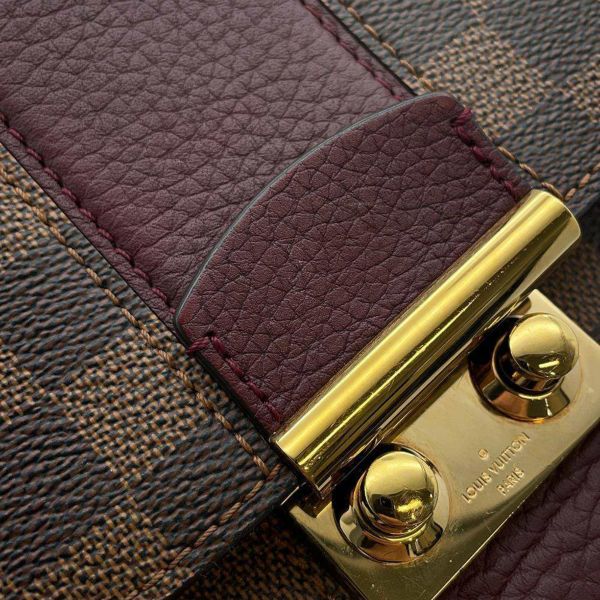 ルイヴィトン チェーンショルダーバッグ ダミエ・エベヌ ワイト N64420 LOUIS VUITTON バッグ