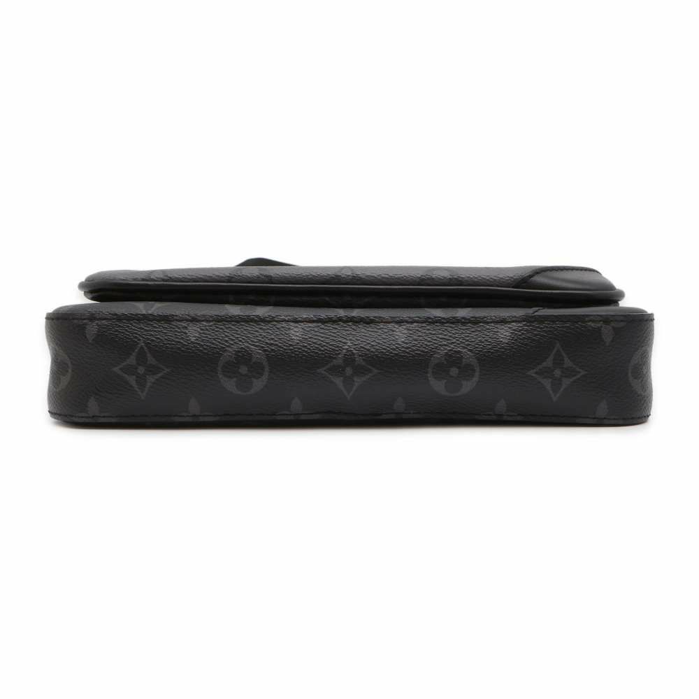 ルイヴィトン ショルダーバッグ モノグラム・エクリプス リバース トリオ・メッセンジャー M69443 黒 メンズ