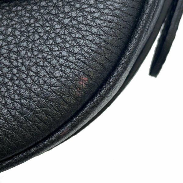 ルイヴィトン ショルダーバッグ LV ポンヌフ・ソフトMM カーフレザー M58967 LOUIS VUITTON 黒