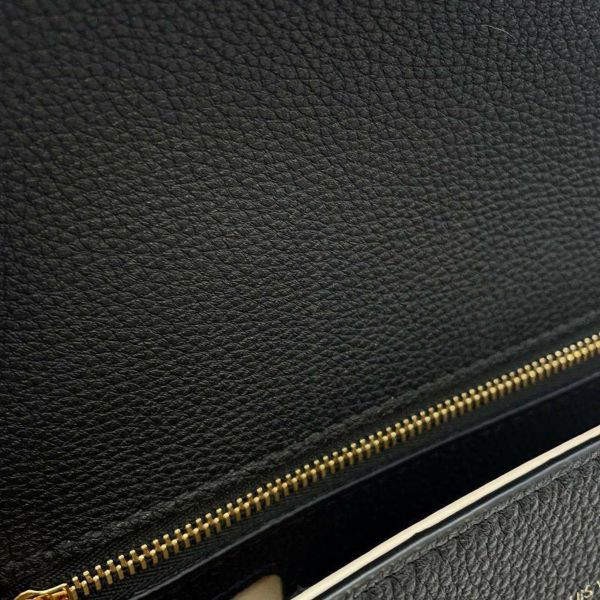 ルイヴィトン ショルダーバッグ LV ポンヌフ・ソフトMM カーフレザー M58967 LOUIS VUITTON 黒