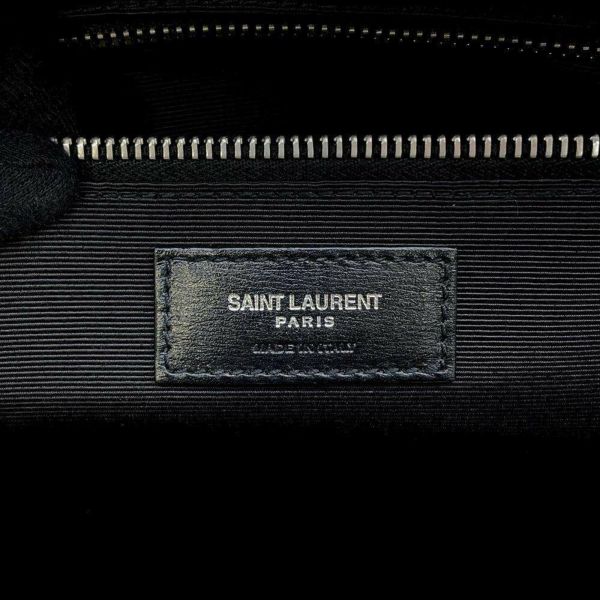 サンローランパリ ビジネスバッグ キャンバス SAINT LAURENT PARIS 2wayショルダーバッグ 黒