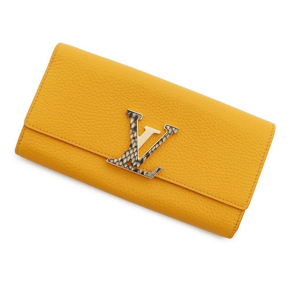 ルイヴィトン エピ ジッピーウォレット 長財布 ミモザ イエロー レア  
