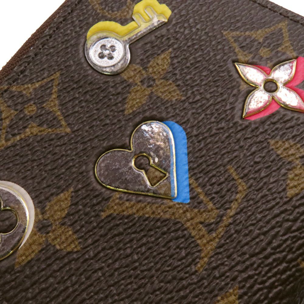 ルイヴィトン コインケース モノグラム/ラブ・ロック ジッピー・コインパース M64118 LOUIS VUITTON ヴィトン