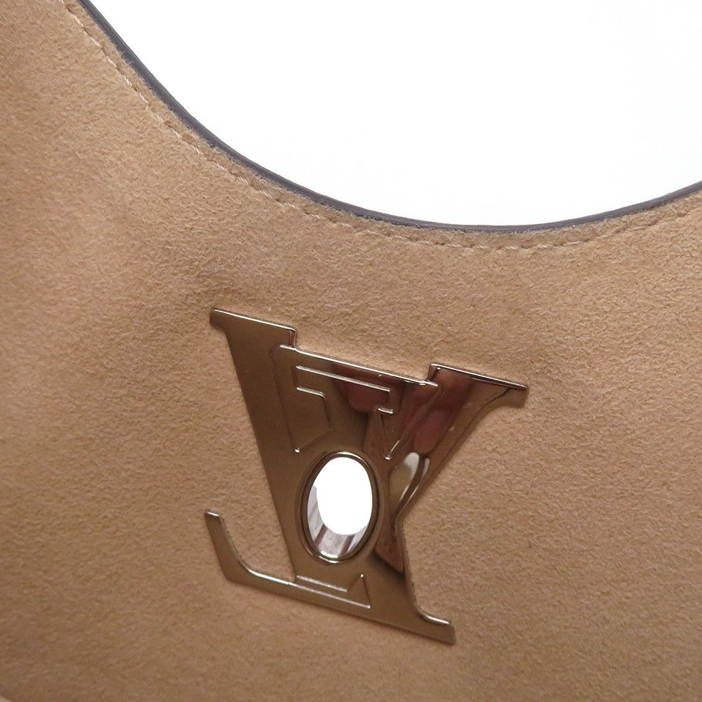 ルイヴィトン ショルダーバッグ レザー ロックミーホーボー M44330 LOUIS VUITTON ベージュ