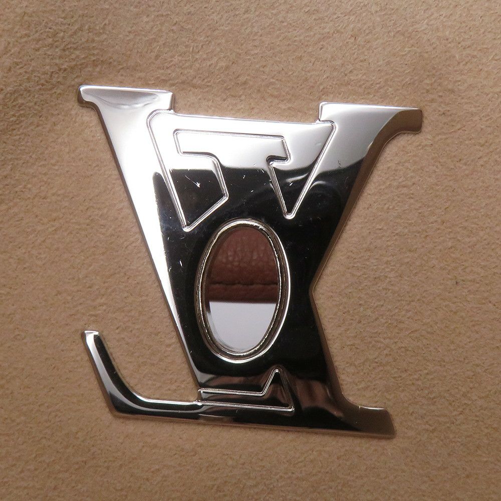 ルイヴィトン ショルダーバッグ レザー ロックミーホーボー M44330 LOUIS VUITTON ベージュ