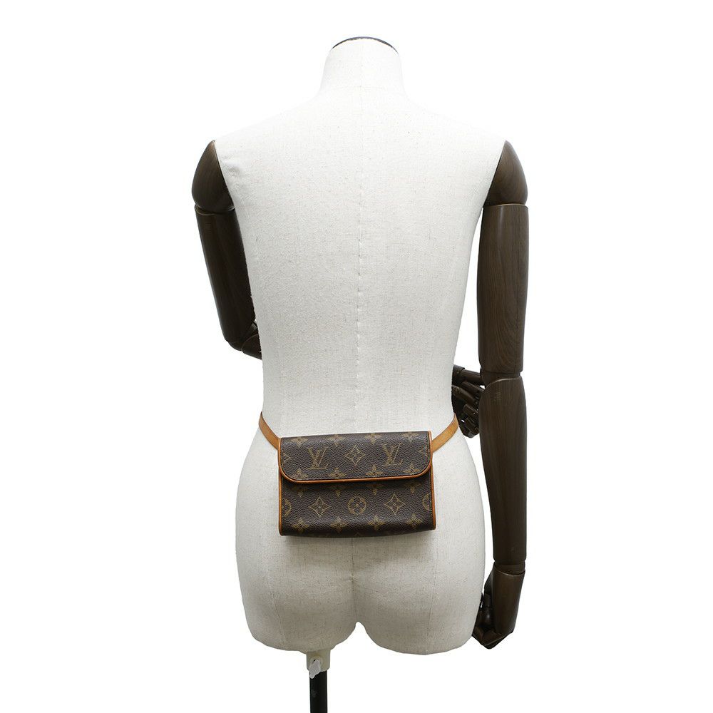 ルイヴィトン ウエストポーチ モノグラム ポシェット・フロランティーヌ M51855 LOUIS VUITTON ヴィトン バッグ