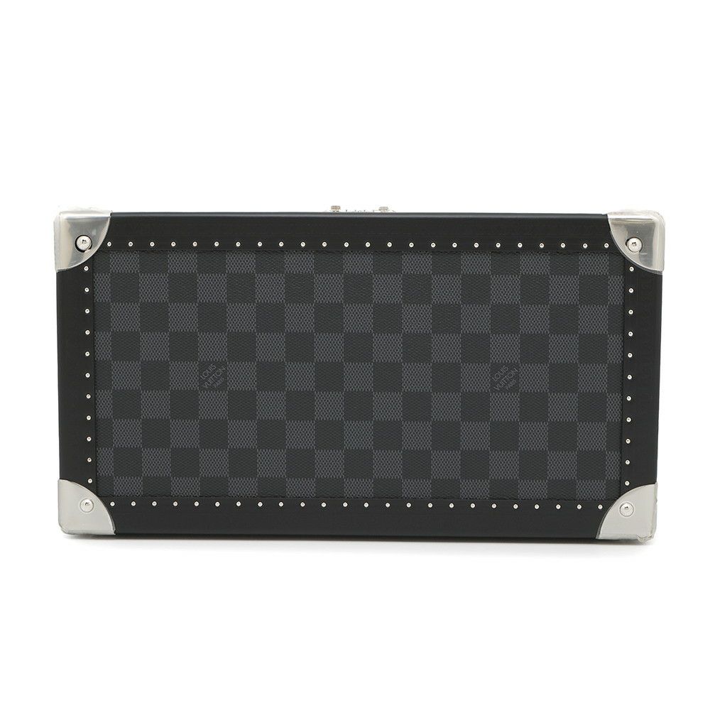 ルイヴィトン ケース ダミエ・グラフィット コフレ 8 モントル N48226 腕時計ケース 小物入れ 黒