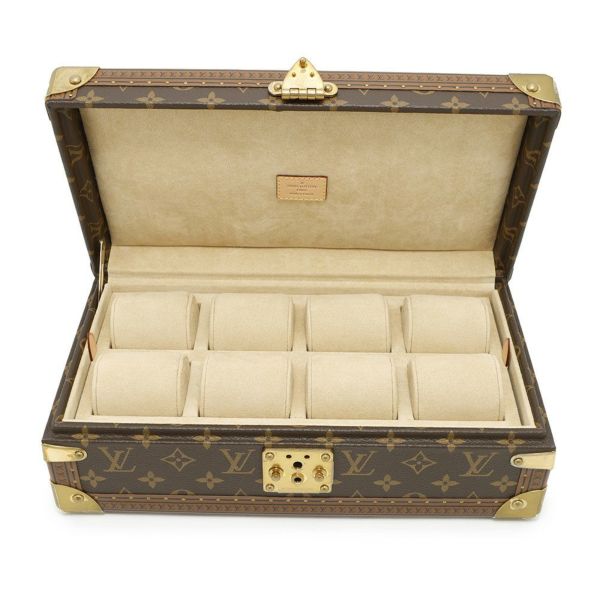 ルイヴィトン ケース モノグラム コフレ 8 モントル M10128 腕時計ケース 小物入れ ベージュ