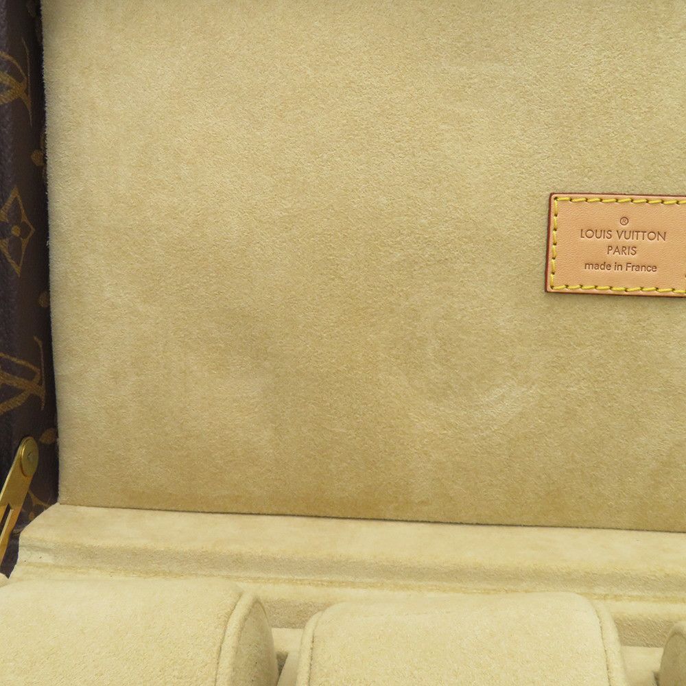 ルイヴィトン ケース モノグラム コフレ 8 モントル M10128 腕時計ケース 小物入れ ベージュ