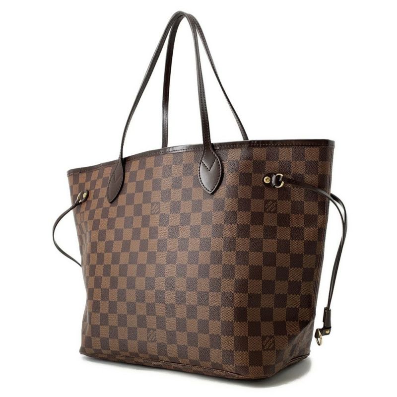 ルイヴィトン トートバッグ ダミエ・エベヌ ネヴァーフルMM N51105 LOUIS VUITTON ヴィトン バッグ